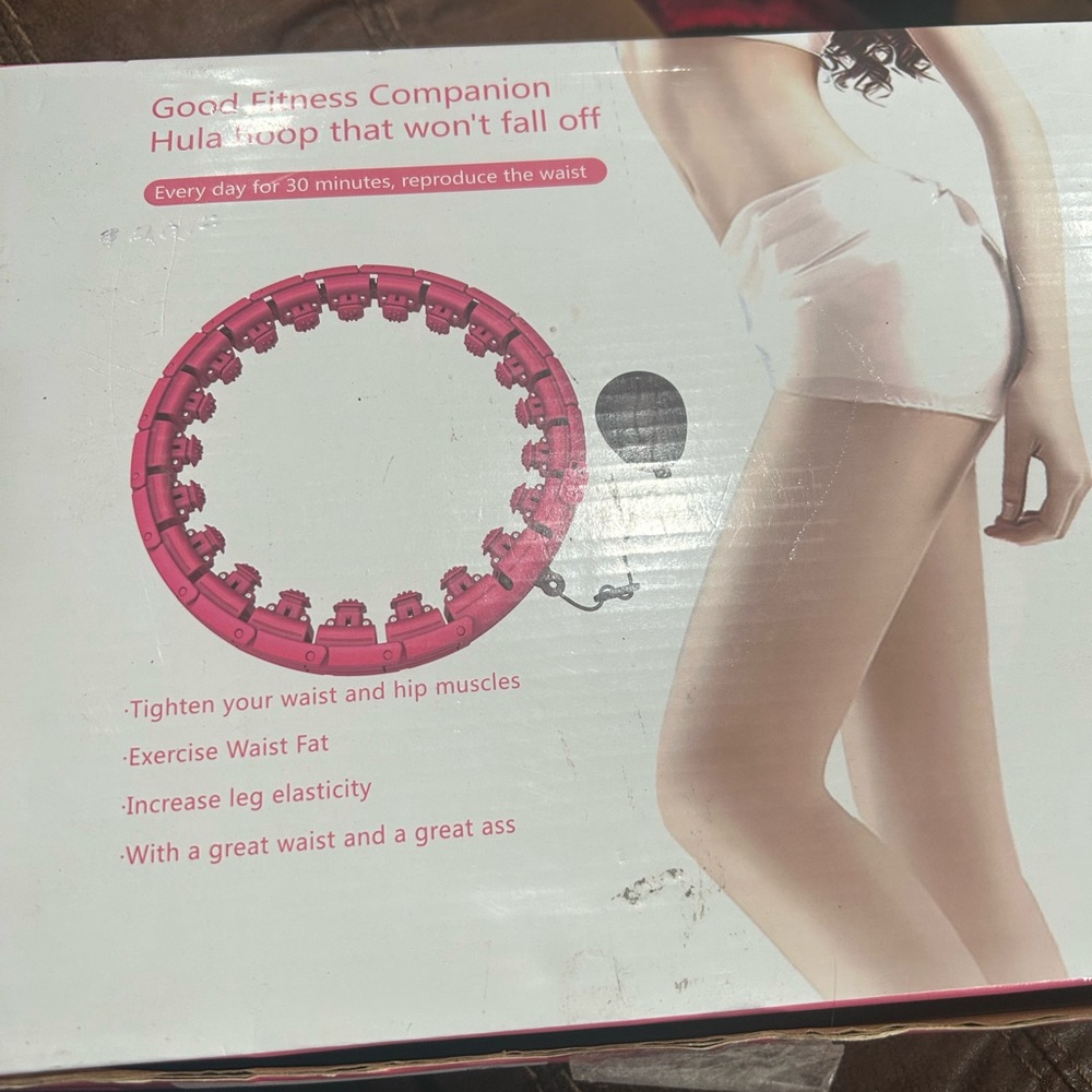 Pink Fitness Hula Hoop